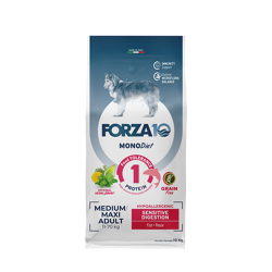 Forza10 Diet Sensitive Digestion Pesce - Medium/Maxi Adult- 10kg