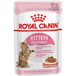 Royal Canin Kitten Sterilised in Salsa-85g