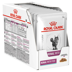 Royal Canin Renal Pesce-12x85g