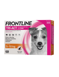 Frontline Tri Act Spot On 3 Pipette - S Da 5kg A 10kg