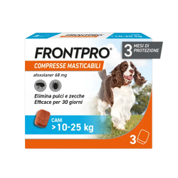 Frontpro 3 Compresse Masticabili - 68mg Da 10kg A 25kg