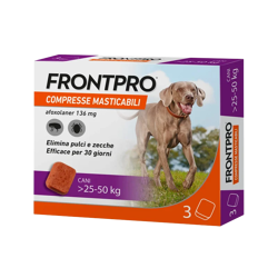 Frontpro 3 Compresse Masticabili - 136mg Da 25kg A 50kg