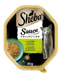 Sheba Collection in salsa-Coniglio e Verdure-85g