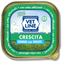 VET LINE Crescita - Tonno - 150g