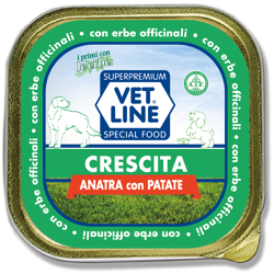 VET LINE Crescita - Anatra - 150g
