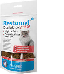 Restomyl Dental Croc Gatto - 60gr