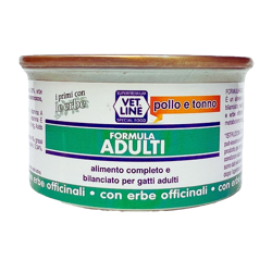 VET LINE Adulti - Pollo e Tonno - 85g