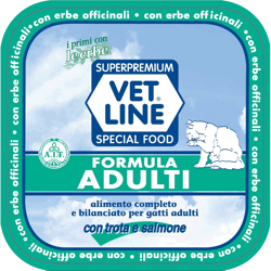 VET LINE Adulti - Trota e Salmone - 100g