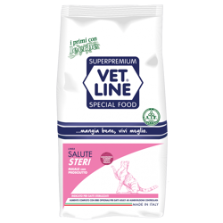 VET LINE Salute Steri - Maiale con Prosciutto - 800g