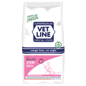 VET LINE Salute Steri, Maiale con Prosciutto, 800g