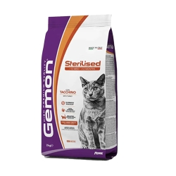 Gemon Cat Sterilizzato - Tacchino - 2 Kg