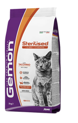 Gemon Cat Sterilizzato - Tacchino - 7 Kg
