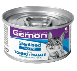 Gemon Mousse Sterilizzato - Tonno e Maiale - 85g