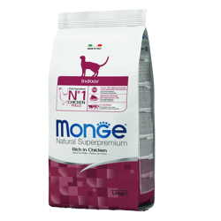 Monge Cat Indoor - Pollo - 1.5 Kg