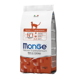 Monge Cat Senior - Pollo - 1.5 Kg