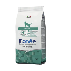 Monge Cat Hairball - Pollo - 1.5 Kg