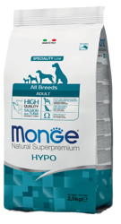 Monge Dog Hypo Salmone con Tonno - All Breeds - 2.5 Kg