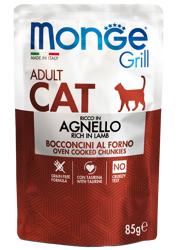 Monge Grill Cat - Agnello - 85 g