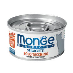 Monge Cat Monoproteico Sfilaccetti - Tacchino - 80 g