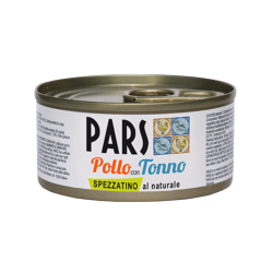 Pars Spezzatino al Naturale-Pollo con Tonno-70g
