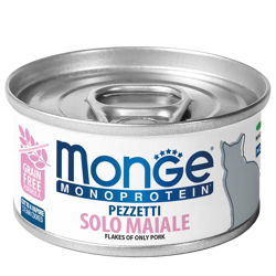 Monge Cat Monoproteico Pezzetti - Maiale - 80 g