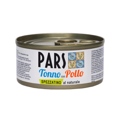 Pars Spezzatino al Naturale-Tonno con Pollo-70g