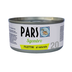 Pars Filettino al Naturale -Sgombro-85g