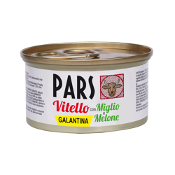 Pars Galantina-Vitello,Miglio e Melone-95g