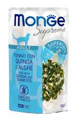 Monge Cat Supreme - Tonno con Quinoa e Alghe - 80 g