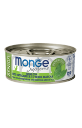 Monge Cat Supreme Senior - Tonno con Riso e Matcha - 80 g