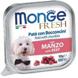 Monge Fresh Dog - Manzo - 100 g