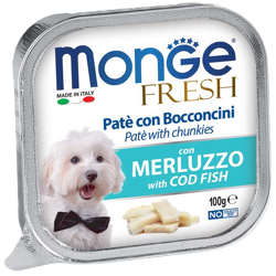 Monge Fresh Dog - Merluzzo - 100 g