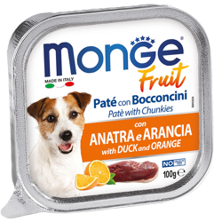 Monge Fruit Dog - Anatra con Arancia - 100 g