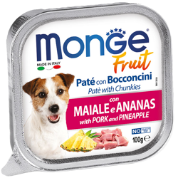 Monge Fruit Dog - Maiale con Ananas - 100 g