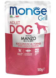 Monge Grill Dog - Manzo - 100 g