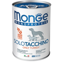 Monge Dog Monoproteico - Tacchino - 400g
