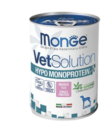 Monge VetSolution Dog Hypo Monoproteico - Maiale - 400 g