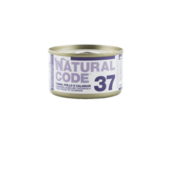 Natural Code  37 Jelly Tonno,Pollo e Calamari- 85g