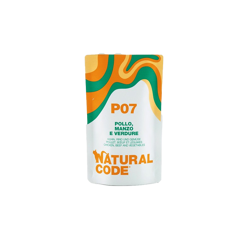 Natural Code P07 Pollo,Manzo e Verdure - 70 g