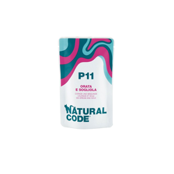 Natural Code P11 Orata e Sogliola - 70 g