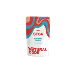 Natural Code Steril 04 Tonnetto e Zucca - 70 g