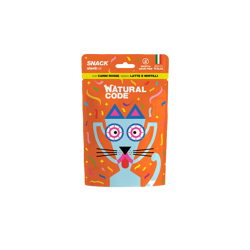 Natural Code Snack STERIL con Carni Rosse Ripieno di Latte e Mirtilli - 60 g