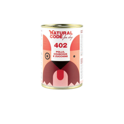 Natural Code 402 Pollo-Couscous e Zucchine