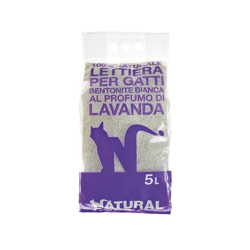 Natural Code Lettiera -Bentonite Agglomerante alla Lavanda-5 L