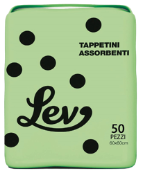 Lev Tappetini Assorbenti - 60x60 cm - 50 Pz