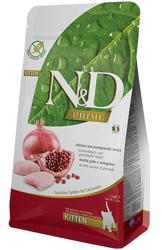 N&D PRIME Cat Kitten Pollo e Melograno - 10kg