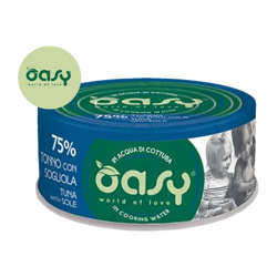 Oasy Wet Cat More Love - Tonno con Sogliola - 70g
