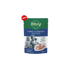 Oasy Wet Cat More Love - Tonno con Sogliola- 70g