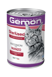 Gemon Sterilised Bocconcini - Manzo - 415 g