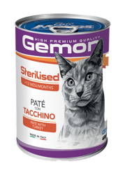 Gemon Sterilised Paté -Tacchino-400g